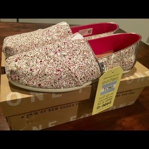Candy Cane Glitter Party Toms